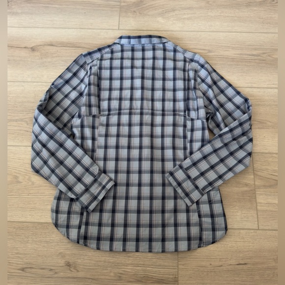 Columbia Black and Gray Checkered Shirt - Picture 7 of 9